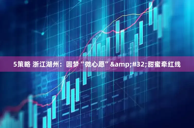 5策略 浙江湖州：圆梦“微心愿”&#32;甜蜜牵红线