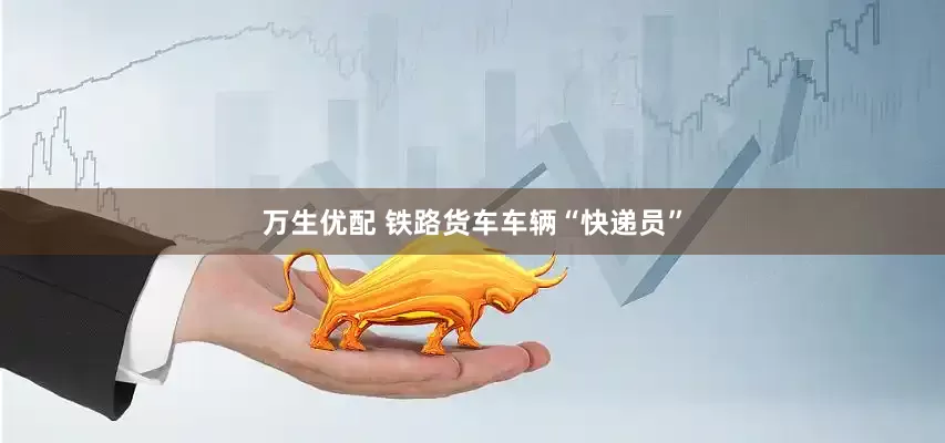 万生优配 铁路货车车辆“快递员”
