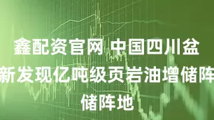 鑫配资官网 中国四川盆地新发现亿吨级页岩油增储阵地